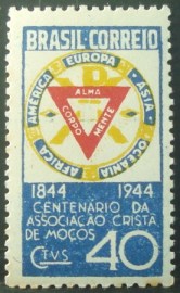 Selo postal de 1944 ACM