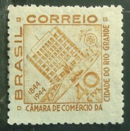 Selo postal de 1944 Câmara Comércio RS - C 193 N