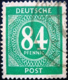 Selo postal da Alemanha de 1946 - 936 U
