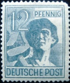 Selo postal da Alemanha de 1947 - 947 N