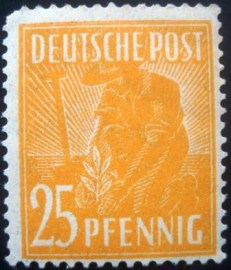 Selo postal da Alemanha de 1948 - 952 N