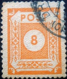 Selo postal da Alemanha de 1945 - 59 U