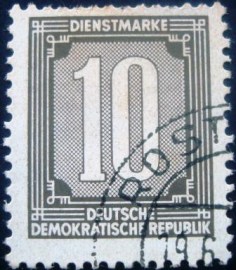 elo postal da Alemanha de 1955 - DD 2 U