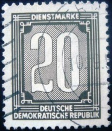 elo postal da Alemanha de 1955 - DD 3 U