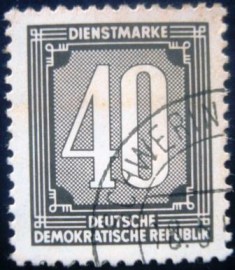 elo postal da Alemanha de 1955 - DD 4 U