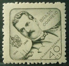 Selo postal Comemorativo do Brasil de 1946 - C 212 M