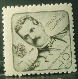 Selo postal Comemorativo do Brasil de 1946 - C 212 N