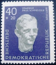 Selo postal da Alemanha de 1957 - DD 608 M