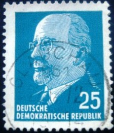 Selo postal da Alemanha de 1963 - DD 934 U