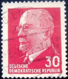 Selo postal da Alemanha de 1963 - DD 935 U