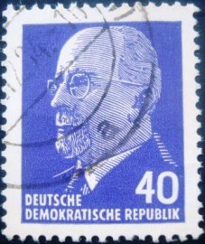 Selo postal da Alemanha de 1963 - DD 936 U