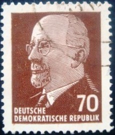Selo postal da Alemanha de 1963 - DD 938 U