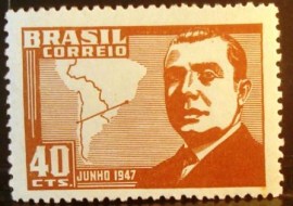 Selo postal comemorativo do Brasil de 1947 - C 228 N