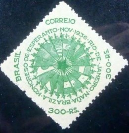 Selo postal comemorativo do Brasil de 1937 - C 115 M