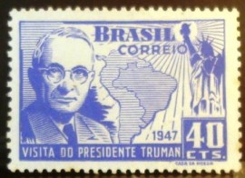 Selo postal comemorativo do Brasil de 1947 - C 230 N