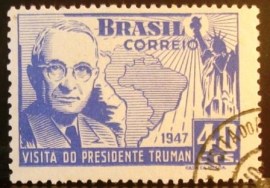 Selo postal comemorativo do Brasil de 1947 - C 230 NCC