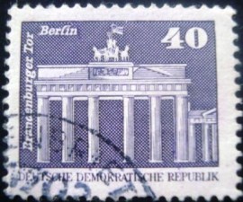 Selo postal da Alemanha de 1980 - DD 2541 U
