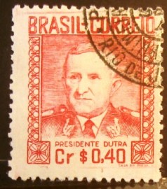 Selo postal comemorativo do Brasil de 1947 - C 232 NCC