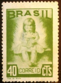 Selo postal comemorativo do Brasil de 1948 - C 239 N