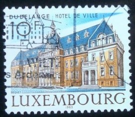 Selo postal de Luxemburgo de 1983 Buildings