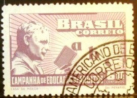 Selo postal comemorativo do Brasil de 1949 - C 242 NCC