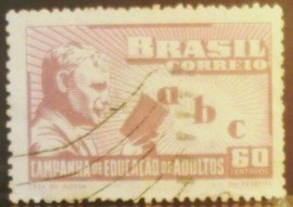 Selo postal comemorativo do Brasil de 1949 - C 242 U