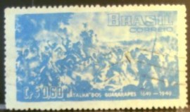 Selo postal comemorativo do Brasil de 1949 - C 243 U