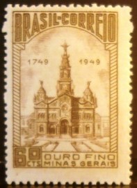 Selo postal comemorativo do Brasil de 1949 - C 244 M