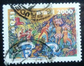 Selo postal COMEMORATIVO do Brasil de 2000 - C 2250 U