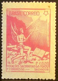 Selo postal comemorativo do Brasil de 1949 - C 247 N