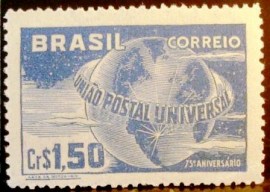 Selo postal comemorativo do Brasil de 1949 - C 248 N