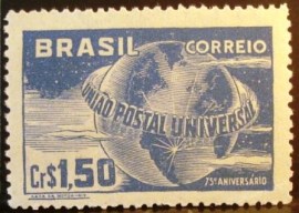 Selo postal comemorativo do Brasil de 1949 - C 248 M