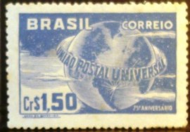 Selo postal comemorativo do Brasil de 1949 - C 248 N