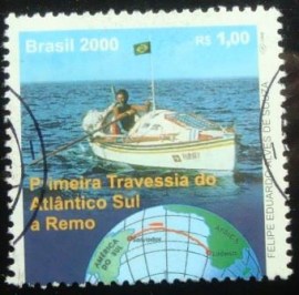 Selo postal do Brasil de 2000 Amyr Klin