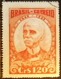 Selo postal comemorativo do Brasil de 1949 - C 249 U