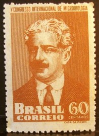Selo postal comemorativo do Brasil de 1950 - C 255 M
