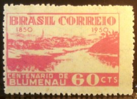 Selo postal comemorativo do Brasil de 1950 - C 256 M