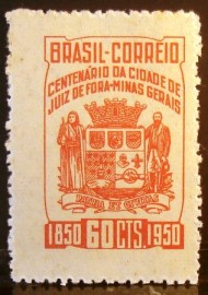 Selo postal comemorativo do Brasil de 1950 - C 258 M