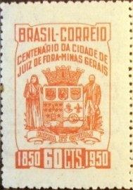 Selo postal comemorativo do Brasil de 1950 - C 258 N