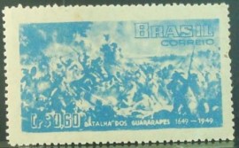 Selo postal comemorativo do Brasil de 1949 - C 243 M