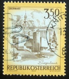 Selo postal da Áustria de 1978 Osterkirche