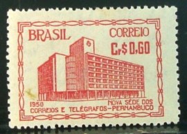 Selo postal Comemorativo do Brasil de 1951 - C 259 M