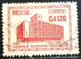 Selo postal Comemorativo do Brasil de 1951 - C 260 U