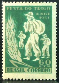 Selo postal comemorativo do Brasil de 1951 - C 272 M