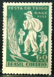 Selo postal comemorativo do Brasil de 1951 - C 272 N