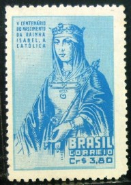 Selo postal comemorativo do Brasil de 1952 - C 274 N