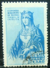 Selo postal comemorativo do Brasil de 1952 - C 274 U