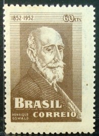 Selo postal comemorativo do Brasil de 1952 - C 275 M