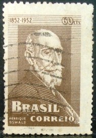 Selo postal comemorativo do Brasil de 1952 - C 275 U