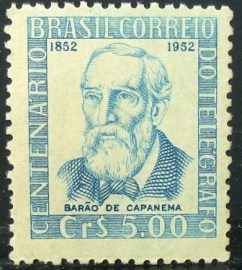 Selo postal comemorativo do Brasil de 1951 - C 279 M